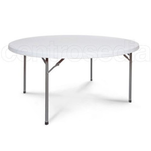 8 Seater Round Banquet Plastic Table