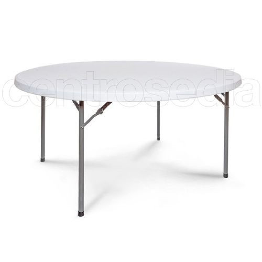 8 Seater Round Banquet Plastic Table